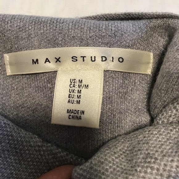 Short Sleeve Mock Turtleneck Sweater - Picture 3 of 6